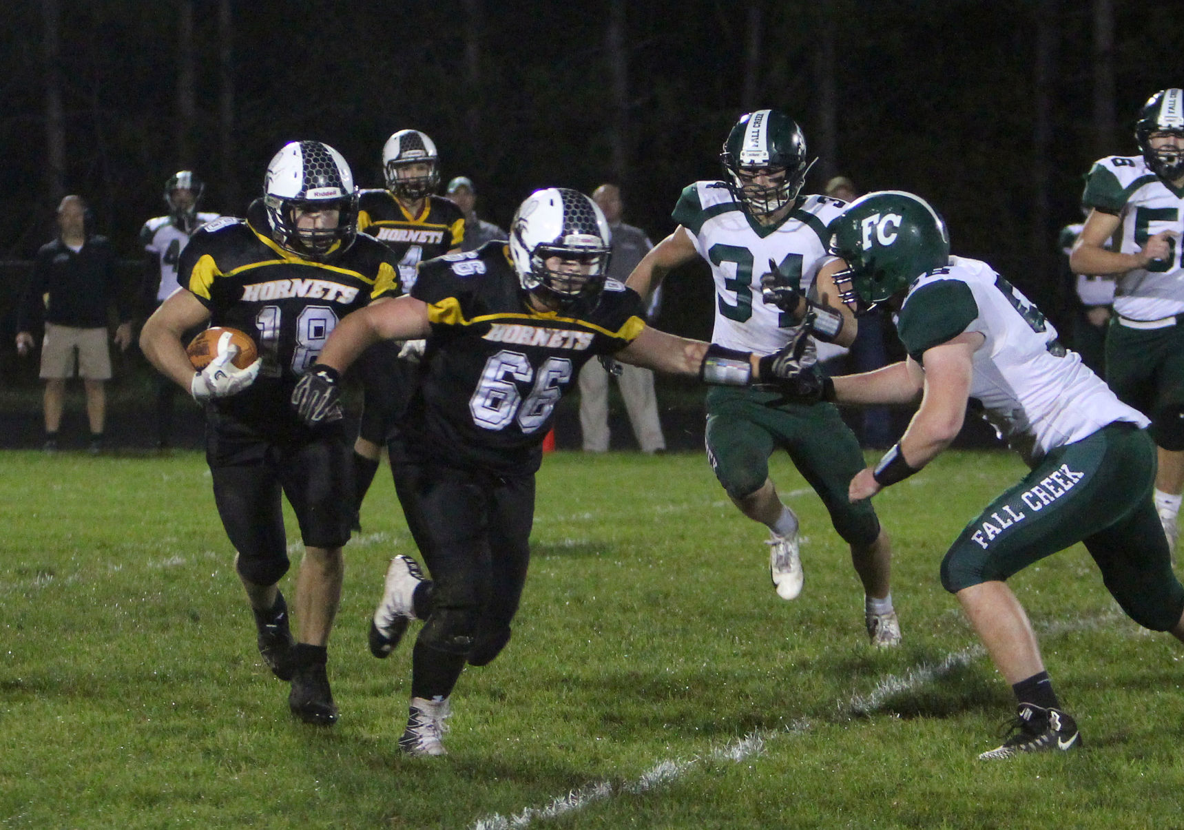 Fall Creek at Cadott football 9-21-18